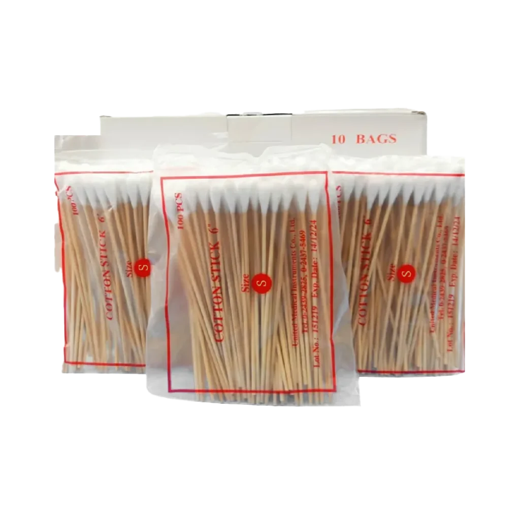 สำลีและไม้พันสำลี