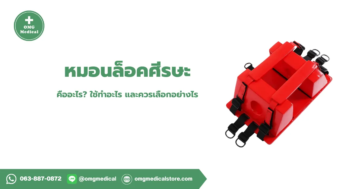 Head Immobilizer หมอนล็อคศีรษะ