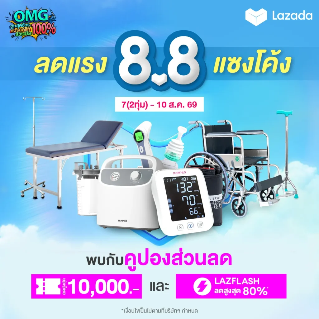Lazada วันที่ 8 เดือน 8